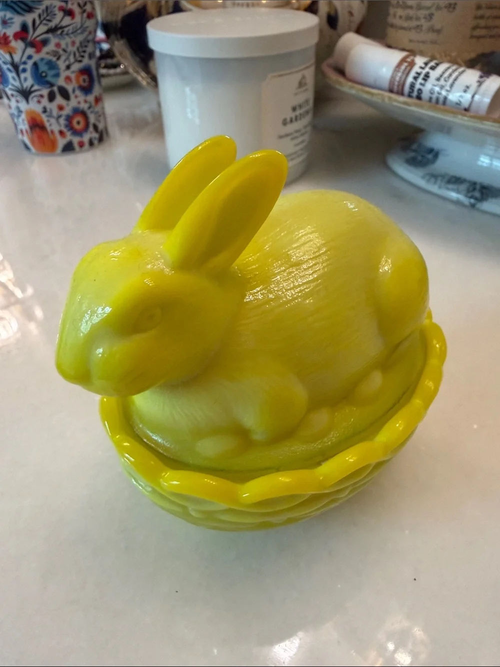 Mosser dandelion bunny on a nest excellent condition!!- Decorative Home Accent